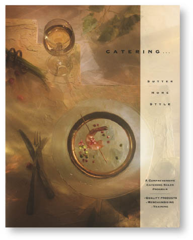 Sutter Home Catering Program brochure cover1